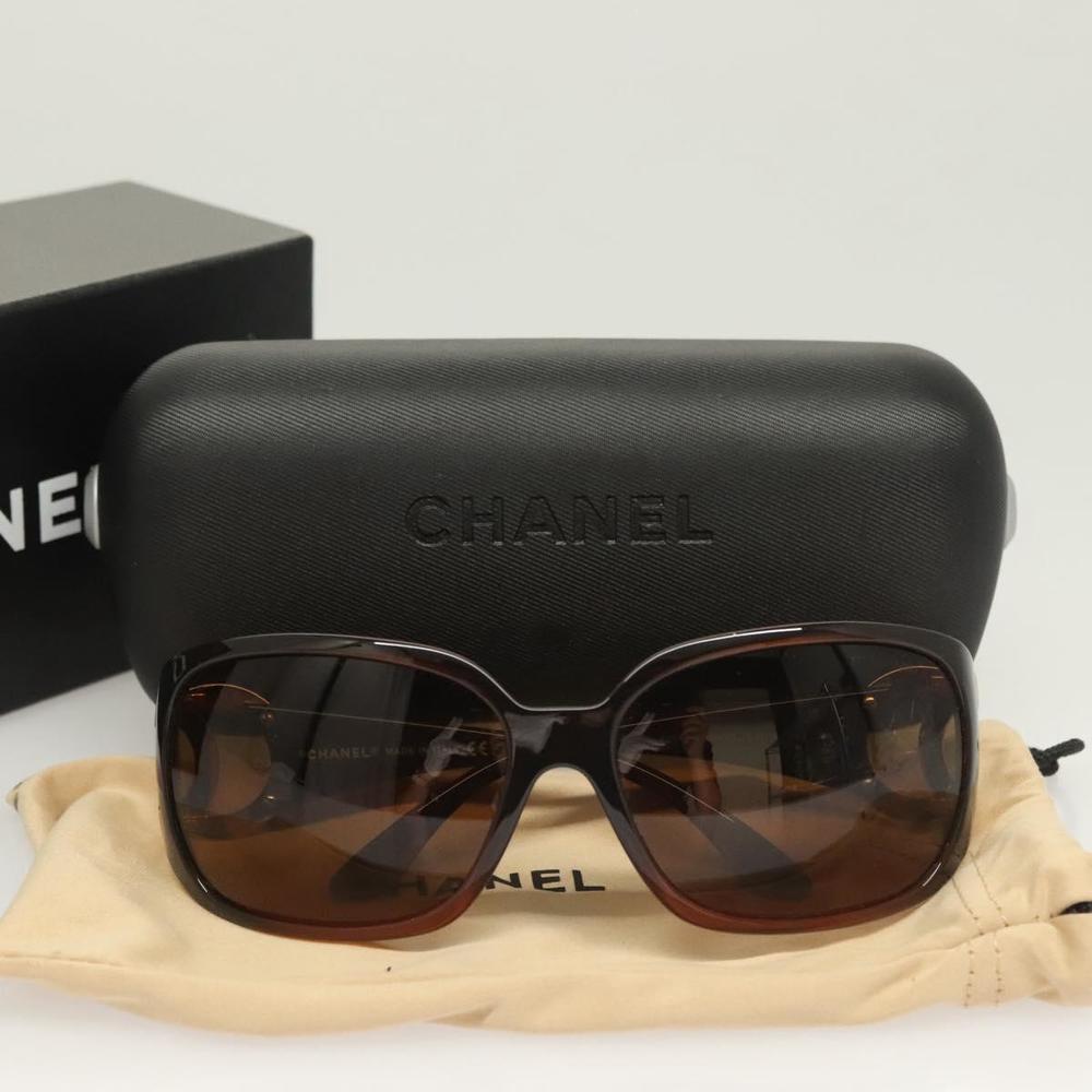CHANEL Sunglasses plastic Brown CC Auth SW923V - Picture 11 of 11